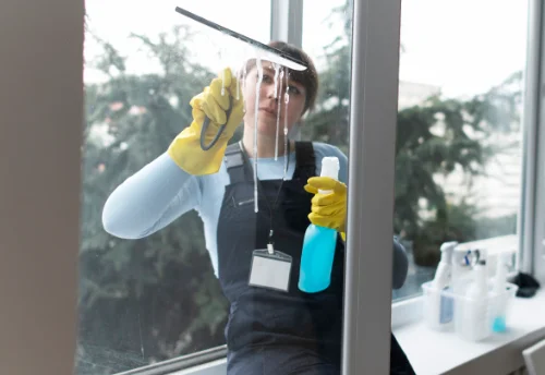 Nettoyage de vitres intérieures et extérieures à Soussans